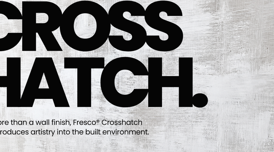 Fresco® Crosshatch: A Decorative Finish Designed to Add Depth and Dimension